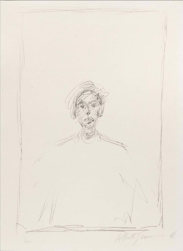 Alberto Giacometti, Tête de jeune homme, 1964