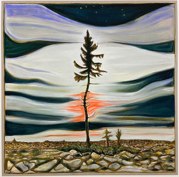Billy Childish, Stars and Low Sun, 2024