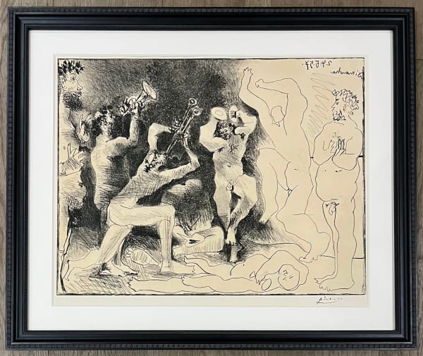 Pablo Picasso, La Danse des Faunes, 1957