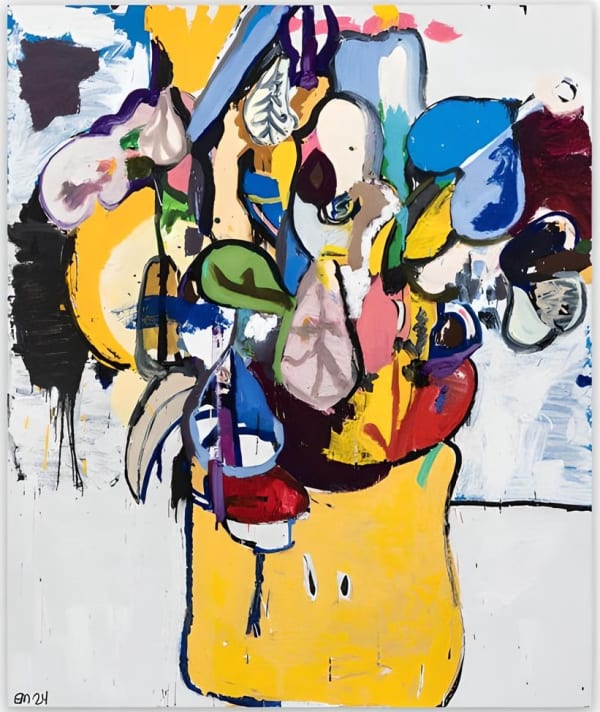 Eddie Martinez, Scaffold, 2024