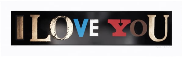 Peter Blake, I Love You, 2010
