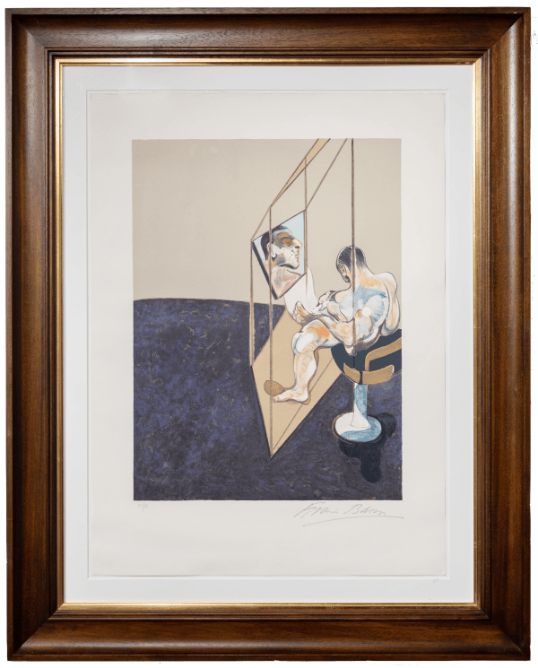 Francis Bacon, Trois études de dos d'homme [Three studies of the male back], 1987