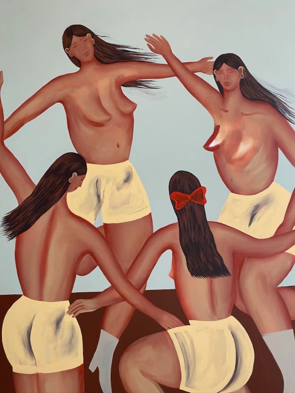 Ethel Coppieters, Les quatre danseuses