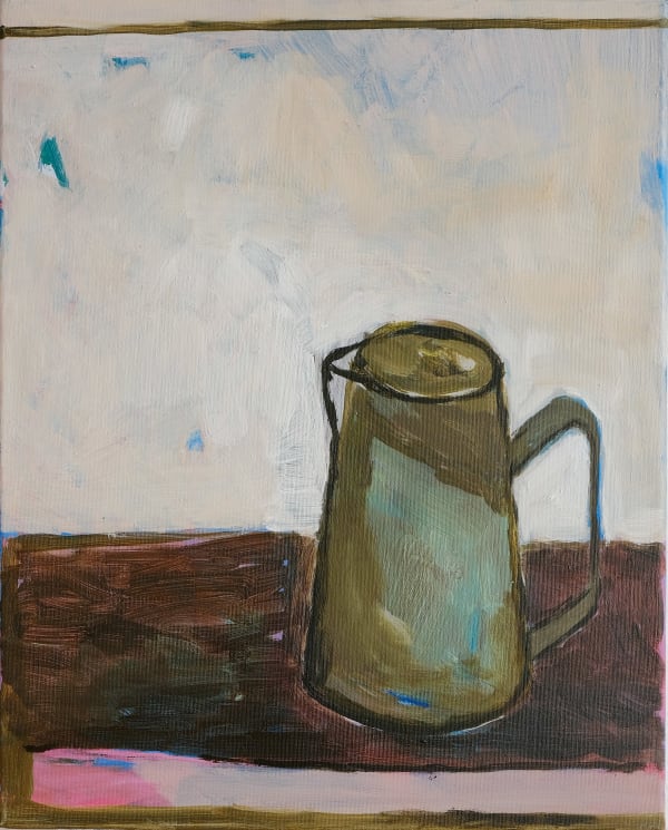 Wim Baes Bruine kan, 2020 50 x 40 cm
