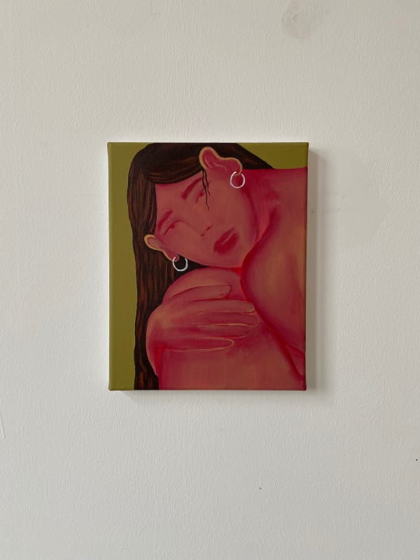 Ethel Coppieters, Portrait aux creoles , 2025