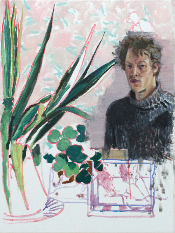 Klaas Op De Beeck, Schouwspiegel in nieuw atelier, 2025