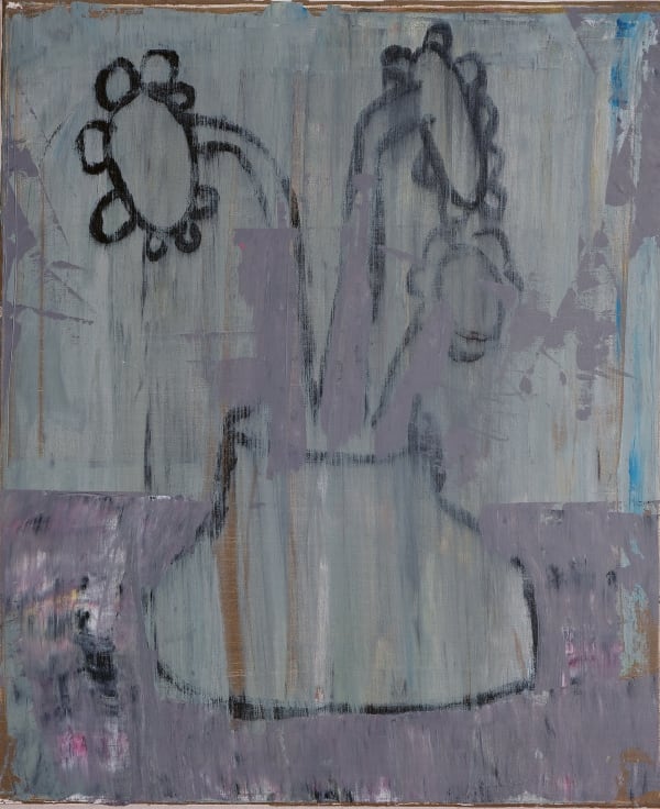 Wim Baes Grijs stilleven, 2022 60 x 50 cm