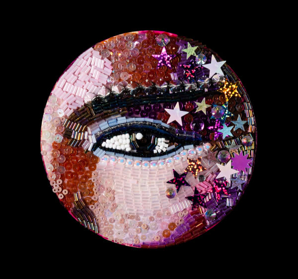 Holly Suzanne Rader, Grace Jones Eye , 2023