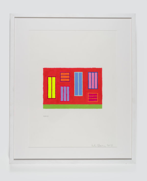 Peter Halley, sans titre, 2015