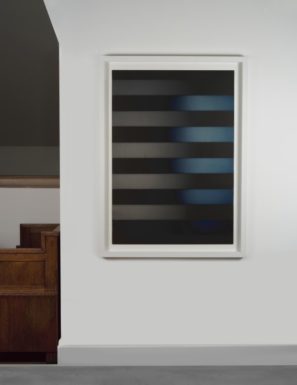 Larry Bell, Vapor drawing, 1978