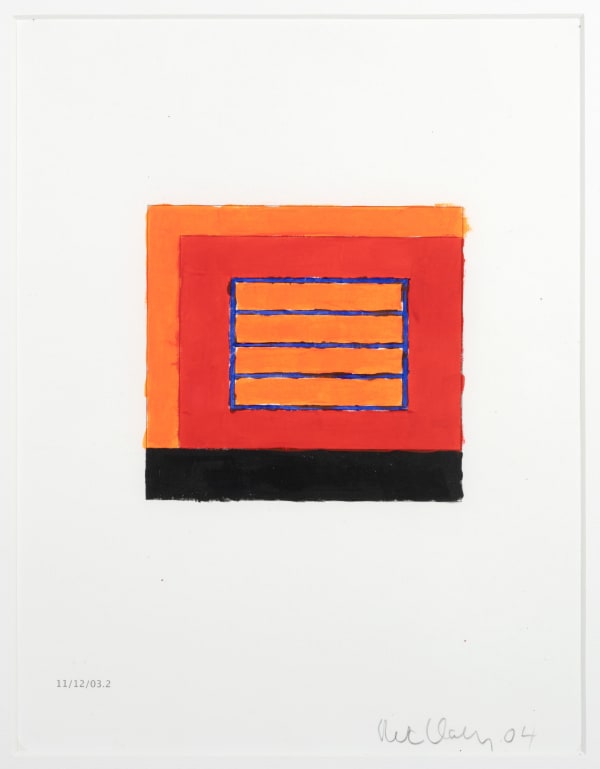 Peter Halley, sans titre, 2004