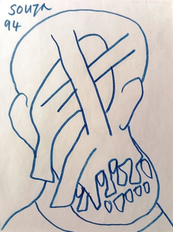 Francis Newton Souza, Untitled, 1994