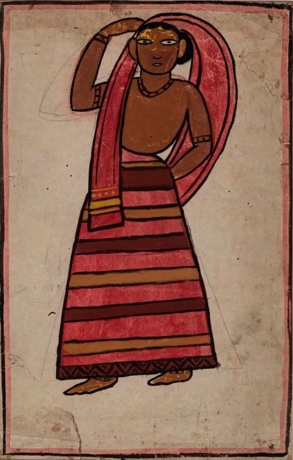 Jamini Roy, Lady, 1930