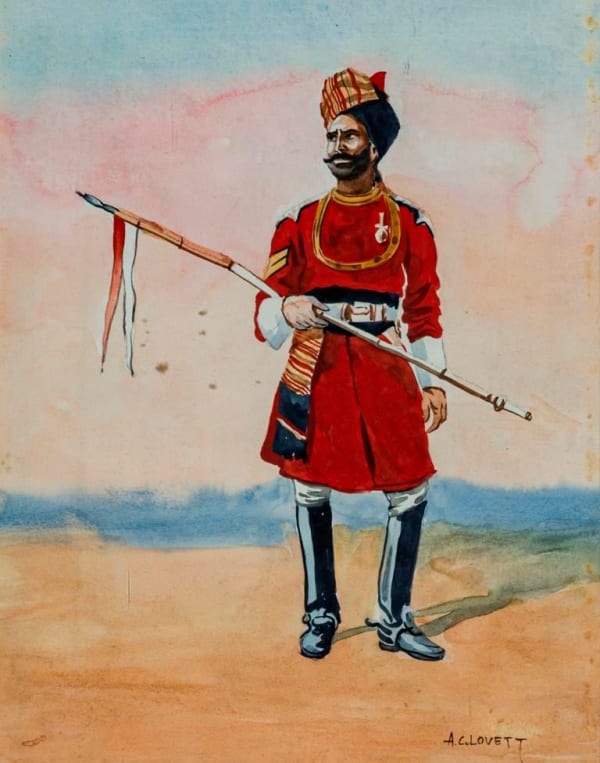 A. C. Lovett, Governor's Bodyguard, Madras