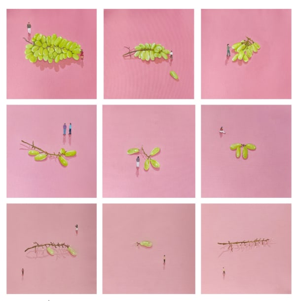 Jyotsna Kolamka, Grapes (अंगूर), 2025