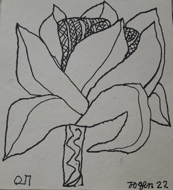 Jogen Chowdhury, Flower , 2022