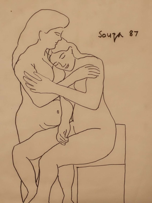 Francis Newton Souza, Untitled, 1987