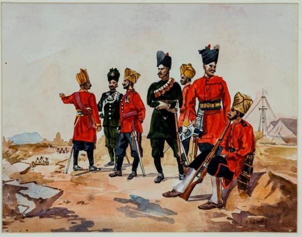 A. C. Lovett, Rajputana Infantry