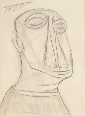 Francis Newton Souza, Untitled, 1956