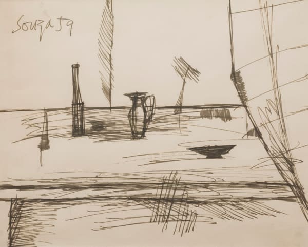 Francis Newton Souza, Untitled, 1959