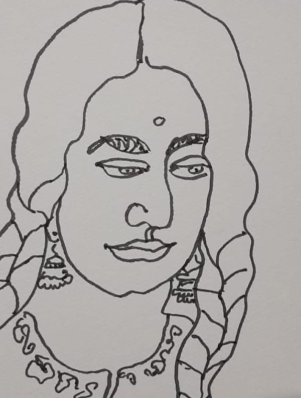 Jogen Chowdhury, Untitled, 2024