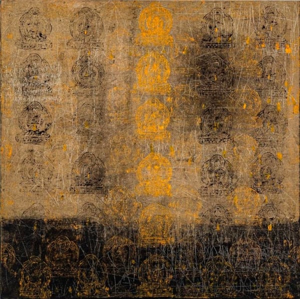 M. S. C. Satya Sai, Untitled (Buddha Series), 2011