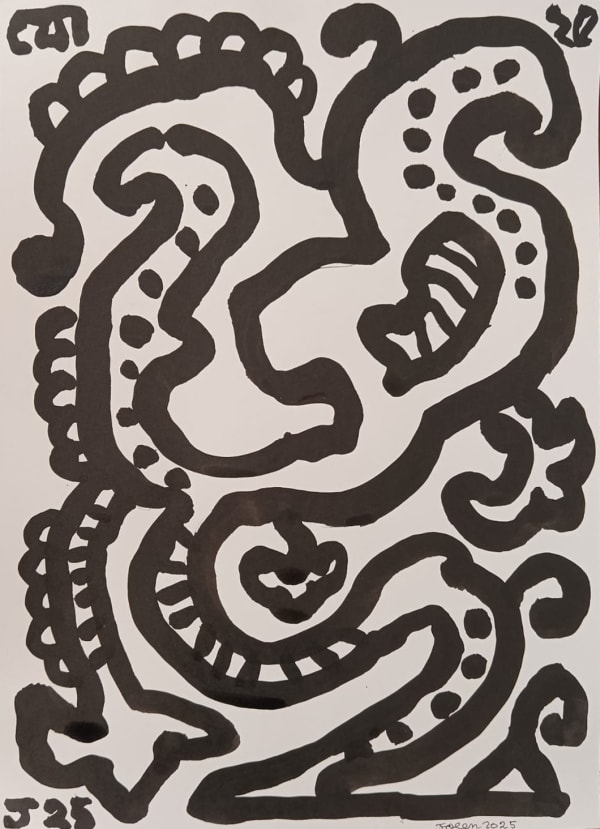 Jogen Chowdhury, Untitled, 2025