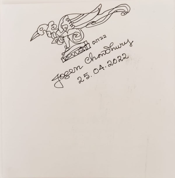 Jogen Chowdhury, Untitled, 2022