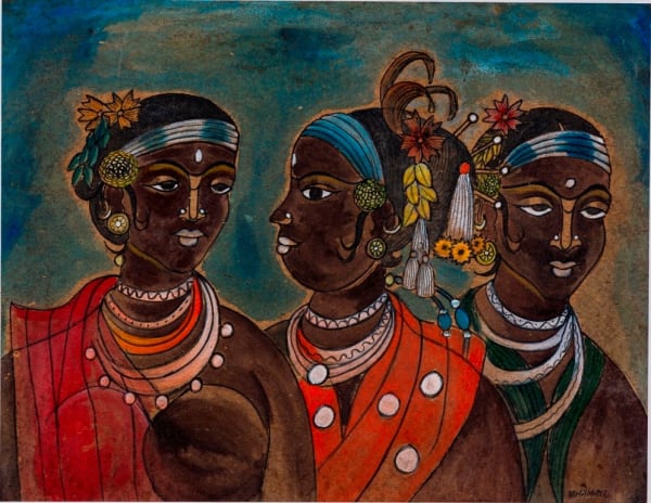 A. A. Almelkar, Untitled, Circa 1960's