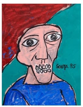 Francis Newton Souza, Untitled, 1985