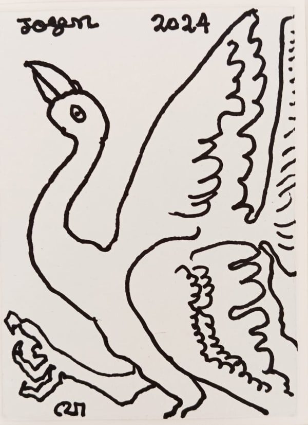 Jogen Chowdhury, Untitled, 2024