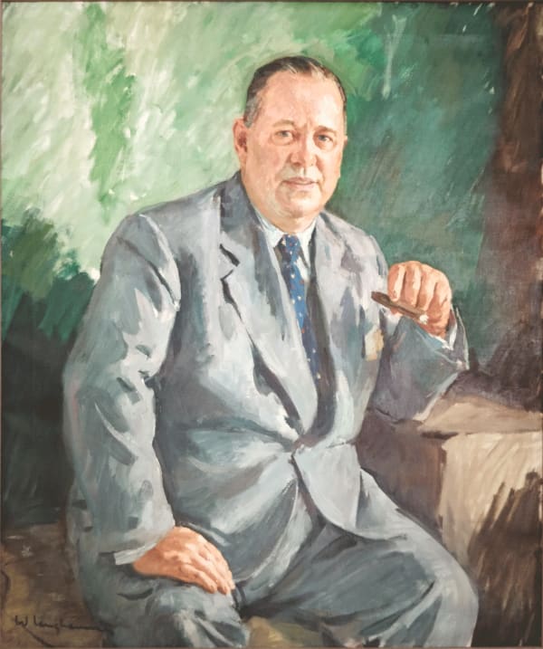 Walter Langhammer, Portrait Of Bill Brett