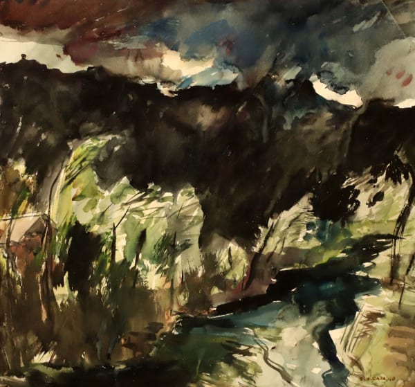 Sayed Haider Raza, Storm, 1948