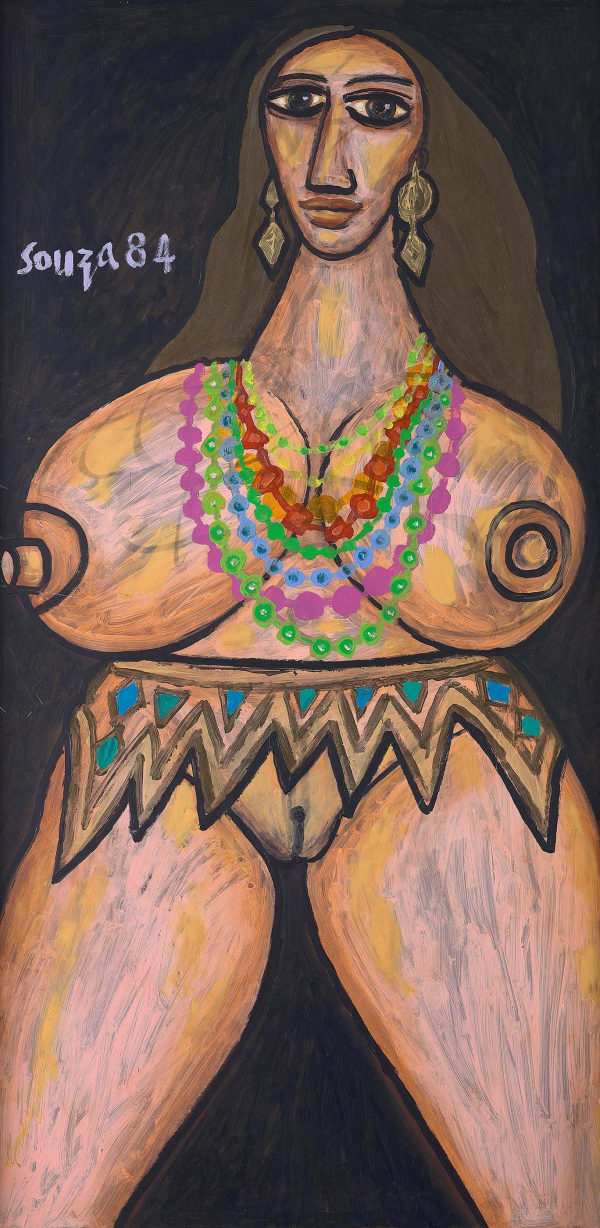 Francis Newton Souza, Odalisque, 1984
