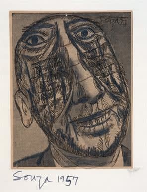 Francis Newton Souza, Untitled, 1957