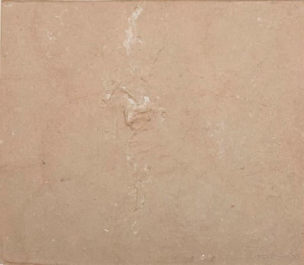 Somnath Hore, White on White (Wounds), 1983