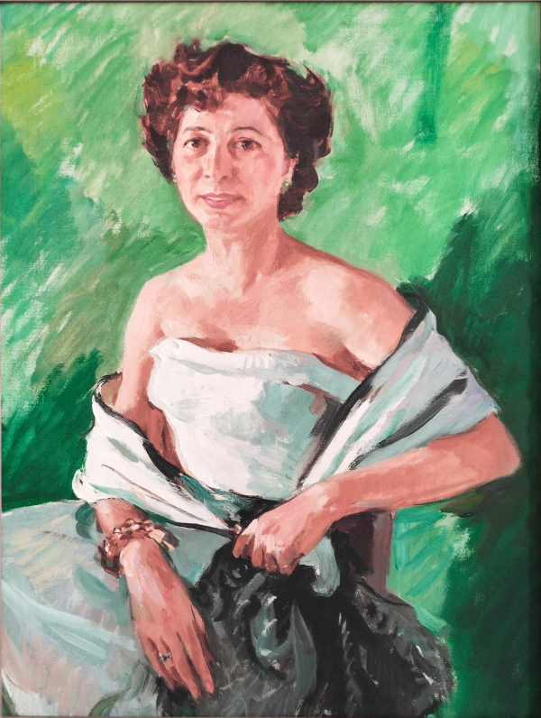 Walter Langhammer, Portrait Of Edith Brett