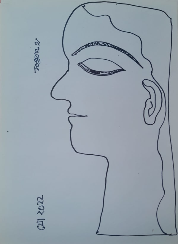 Jogen Chowdhury, Untitled , 2022