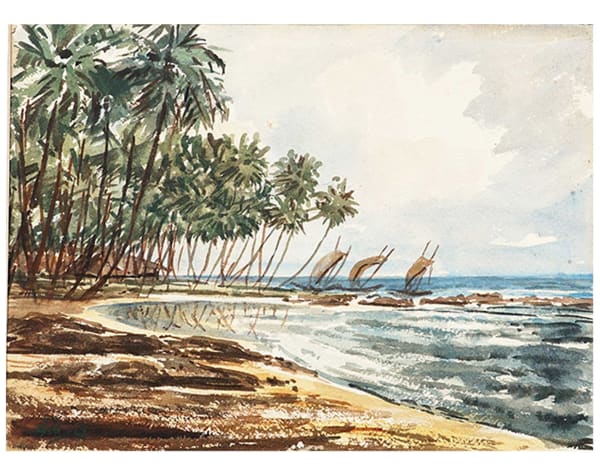 N. S. Bendre, Untitled, 1962