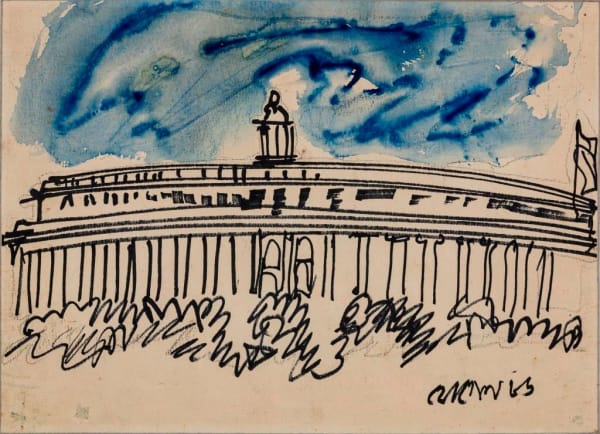 Jogen Chowdhury, Untitled, 1986