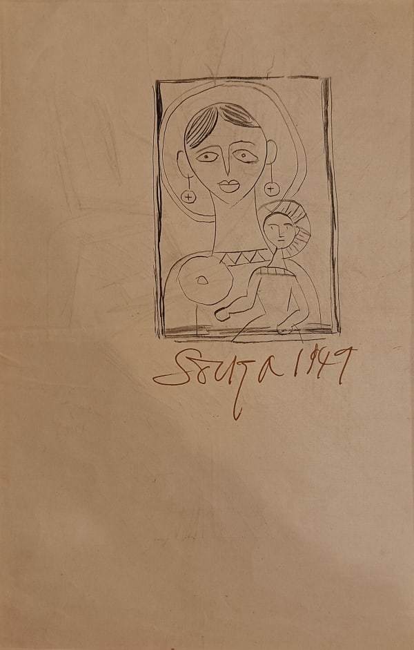 Francis Newton Souza, Untitled, 1949