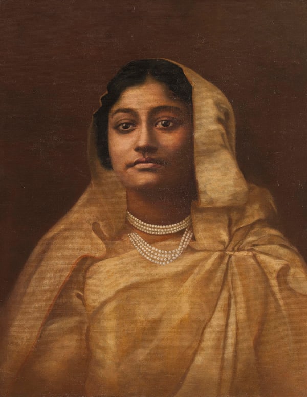Hemendranath Mazumdar, Untitled - Portrait of a Lady