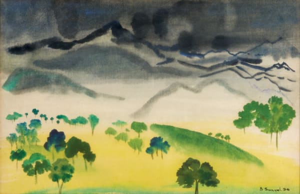 B. C. Sanyal, Untitled, 1990