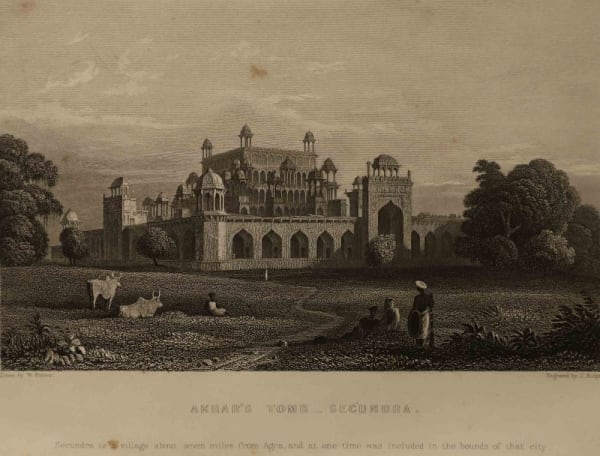 J. Rolph, Akbar's Tomb - Secundra