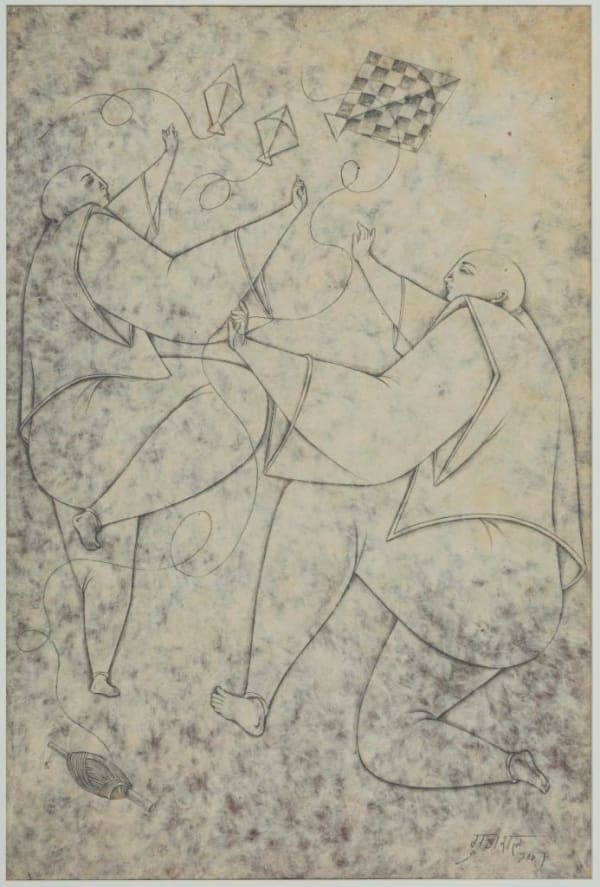 Satish Gujral, Untitled, 2001