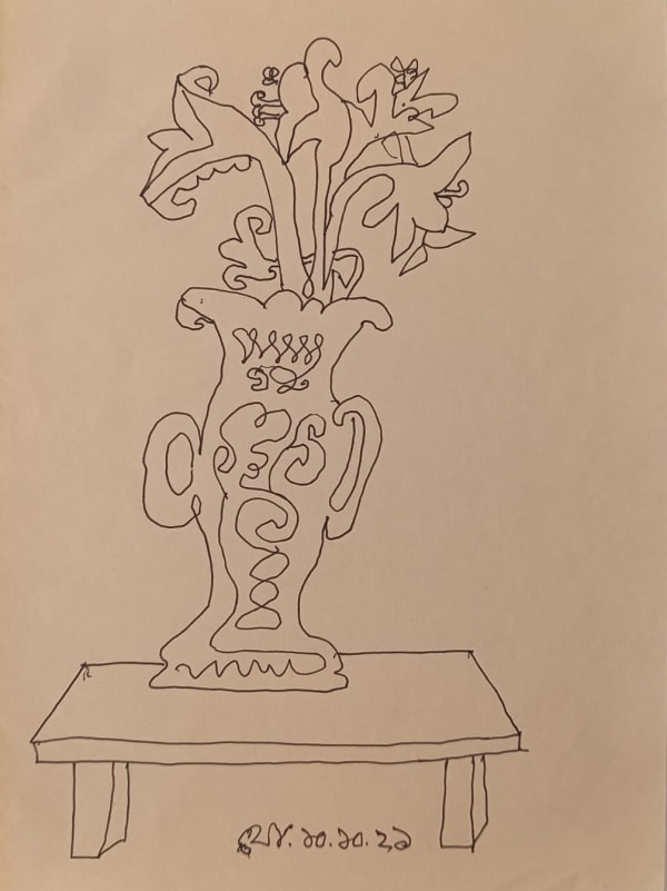 Jogen Chowdhury, Untitled, 2021