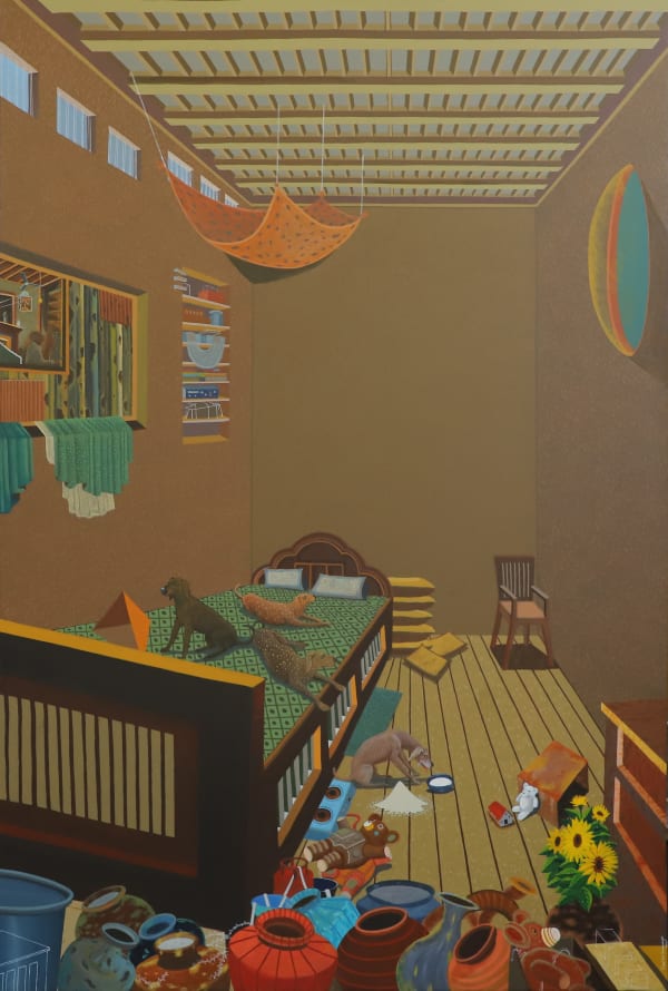 Ravi Chaurasiya, Living space empty, 2023