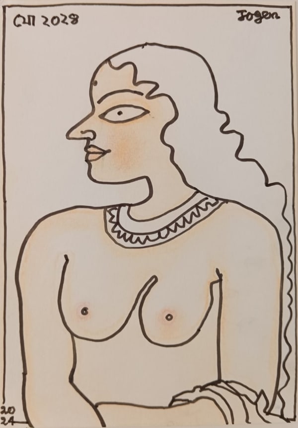 Jogen Chowdhury, Untitled, 2024