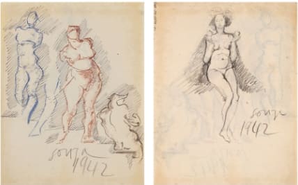 Francis Newton Souza, Untitled, 1942