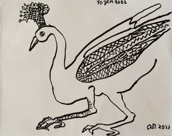 Jogen Chowdhury, Untitled, 2022